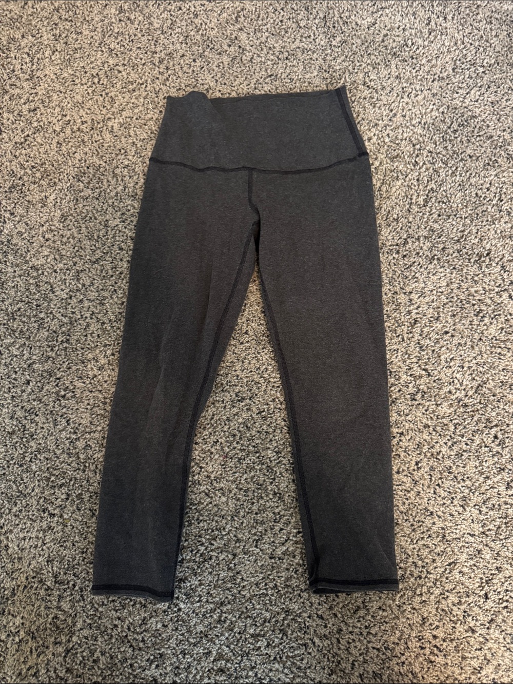 High-Waist Black Active Leggings